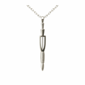 Spear Pendant | South Pacific Tribal Spear Silver