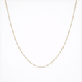 Trace Chain Necklace In Sterling Silver 45cm