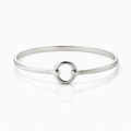 Silver Bangle Hook Top