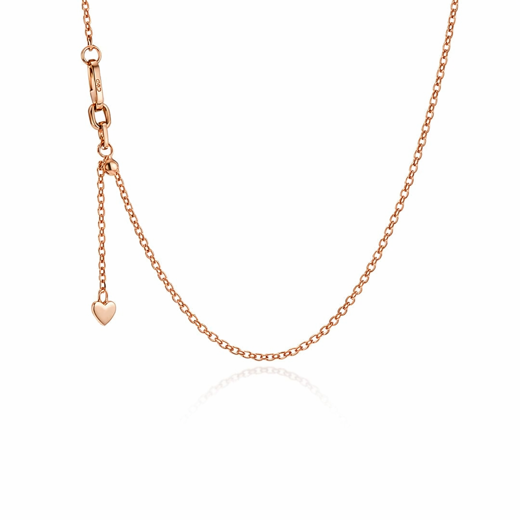 Extender Necklace | Radiant 9K Rose Gold 47cm