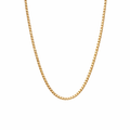 Necklace | Box Link In 9K Yellow Gold