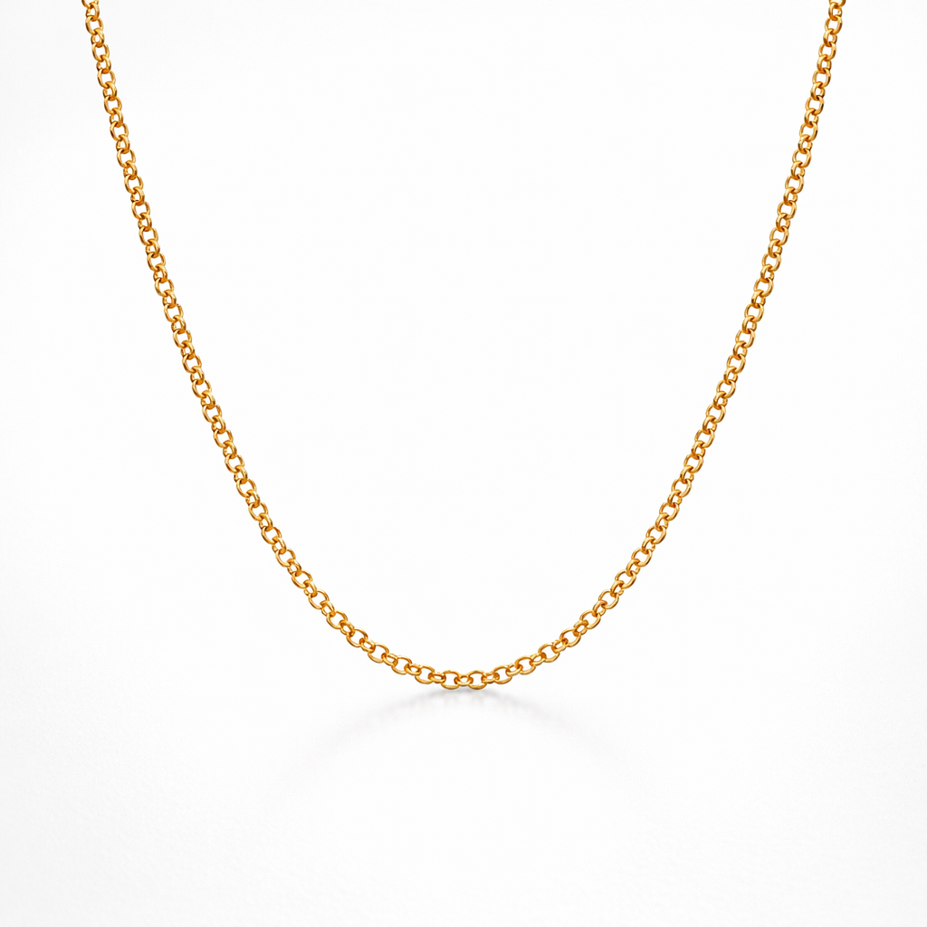 Belchor Chain Necklace In 9K Yellow Gold