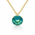 La Diamantina Acqua Azzurra Stone Pendant Necklace