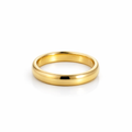 Wedding Ring | Rounded 18ct Gold