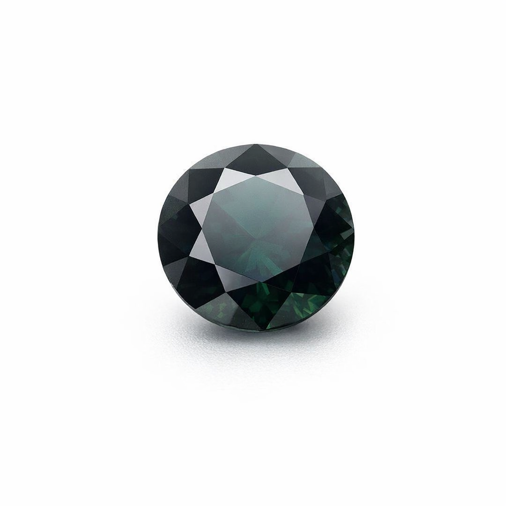 Dark Green Sapphire 2.15ct Unheated