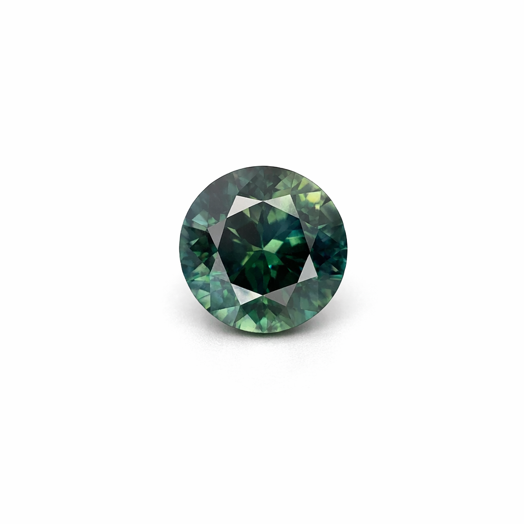 Natural Teal Green Sapphire Australia 4.31cts