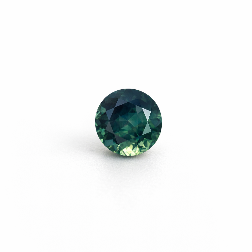 Aussie Sapphire 2.78ct Deep Green And Blue