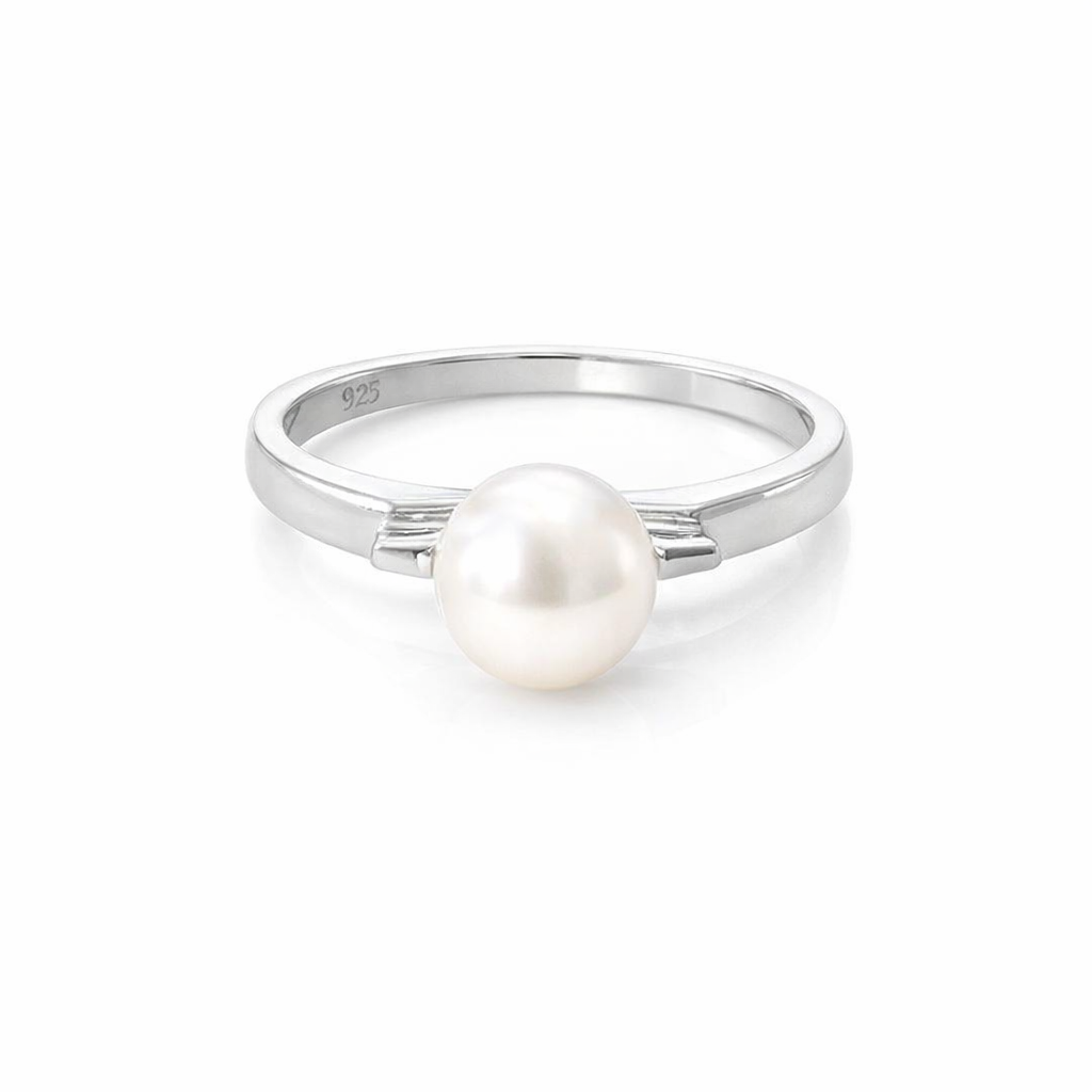 Boat Set Freshwater Pearl Ring