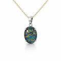 Opal Triplet Pendant | Sterling Silver