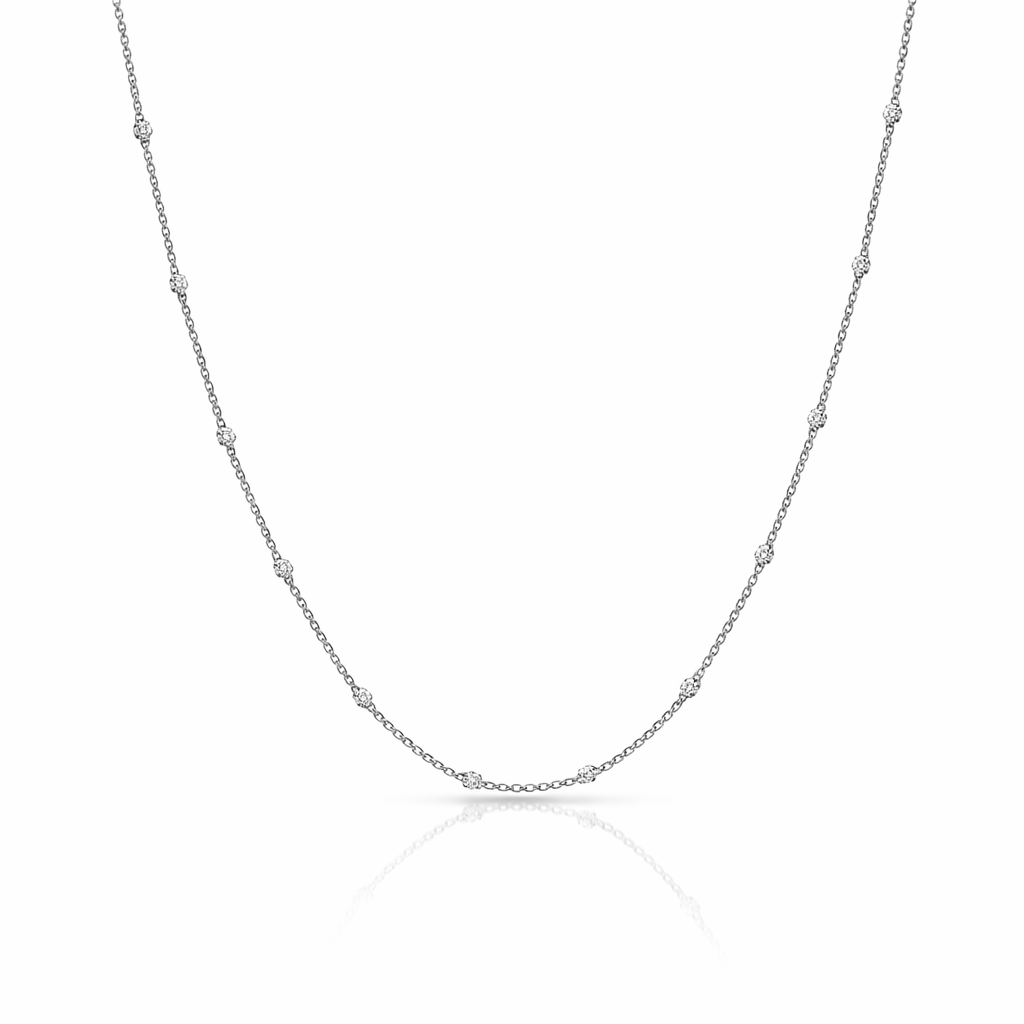 Necklace With Beads | 9k Gold 42cm