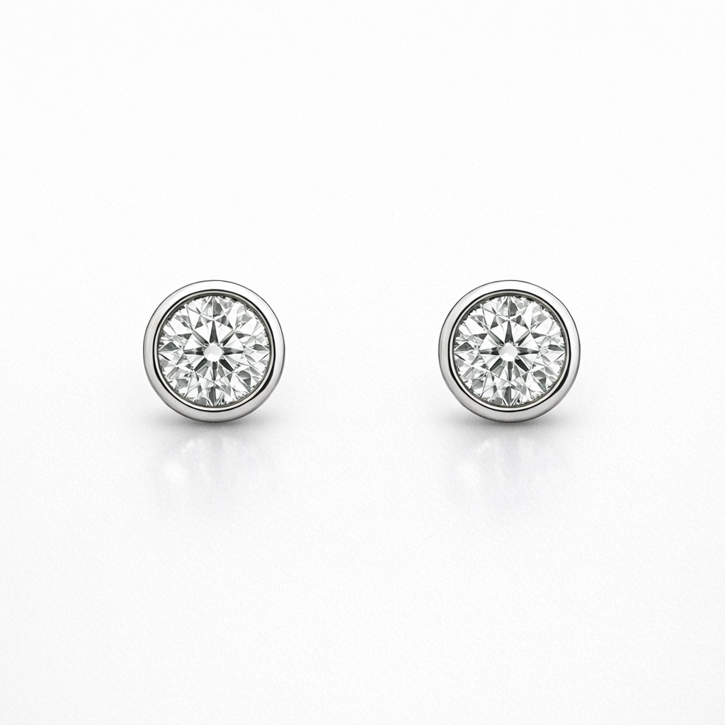 Diamond Stud Earrings 0.50ct | 18K