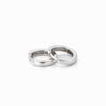 Huggie Earring In Sterling Silver