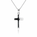 Simple Cross In Sterling Silver