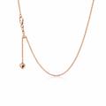 Chain Necklace | Radiant Rose 9K Gold 45cm Extender