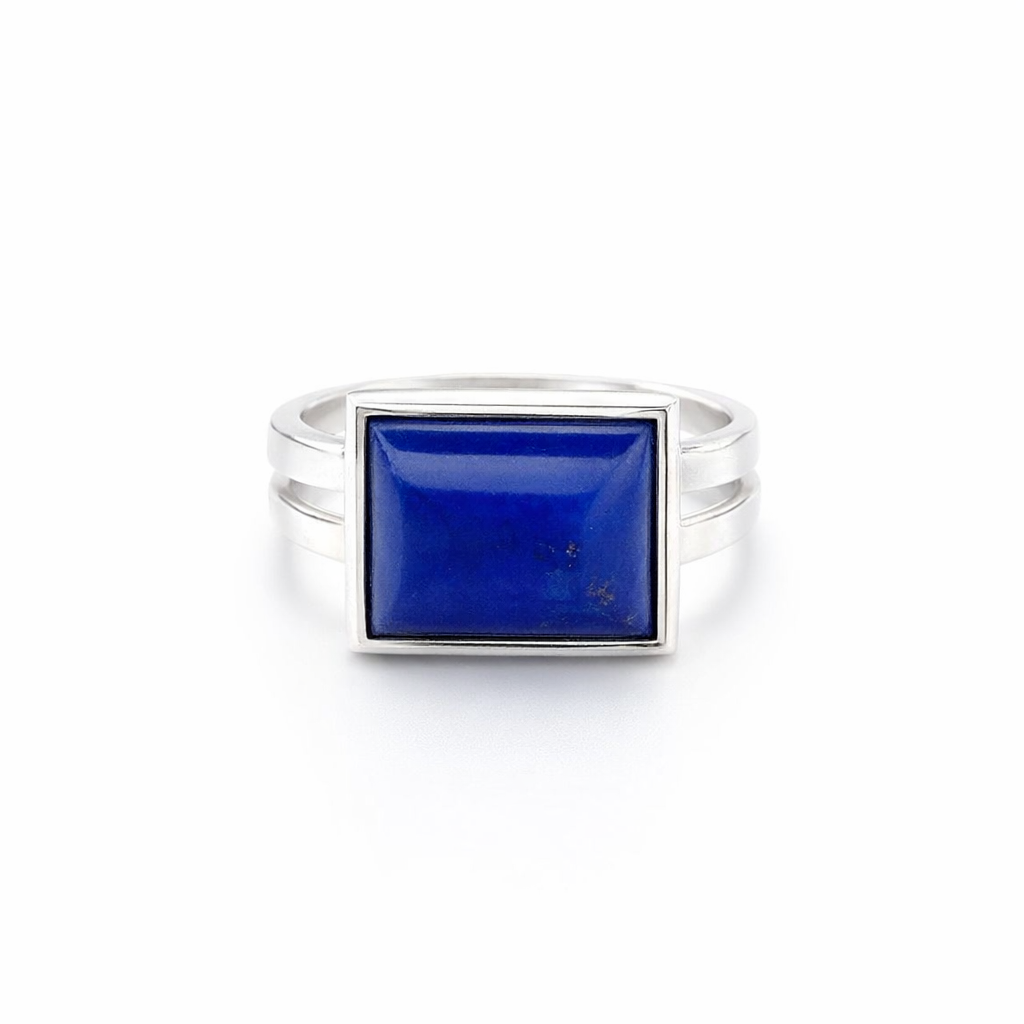 Lapis Lazuli Ring in Sterling Silver