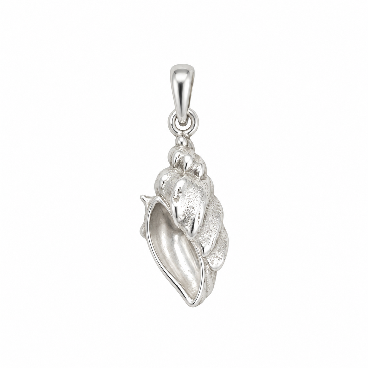 Sterling Silver Conch Shell Pendant