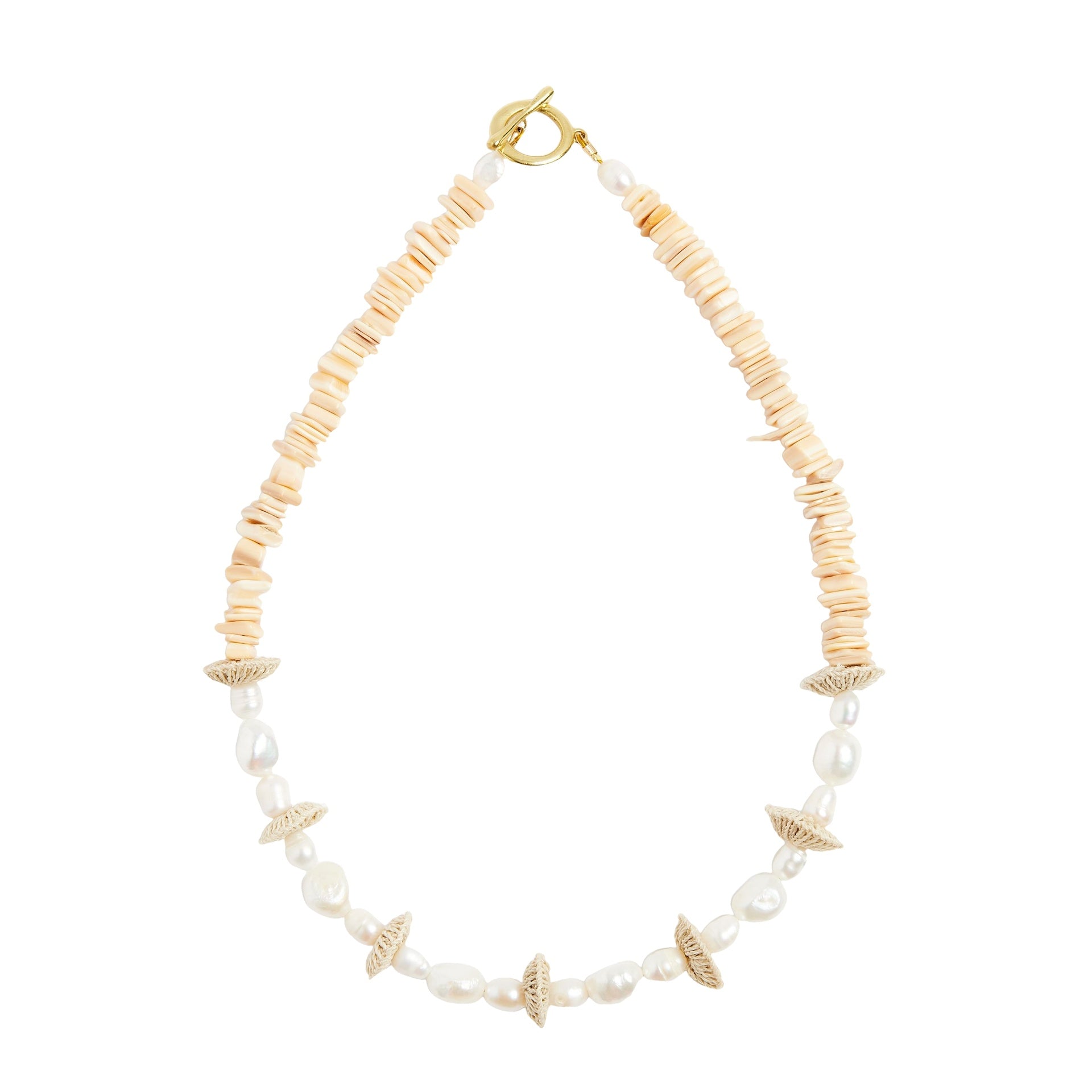 Pearl Stack Necklace by Bilum And Bilas