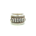 Silver Ring With a Classical Design