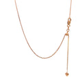 Chain Necklace | Rosy 9K Rose Gold Extender 47cm