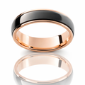 Gilded Radiance Rose Gold And Zirconium Fusion