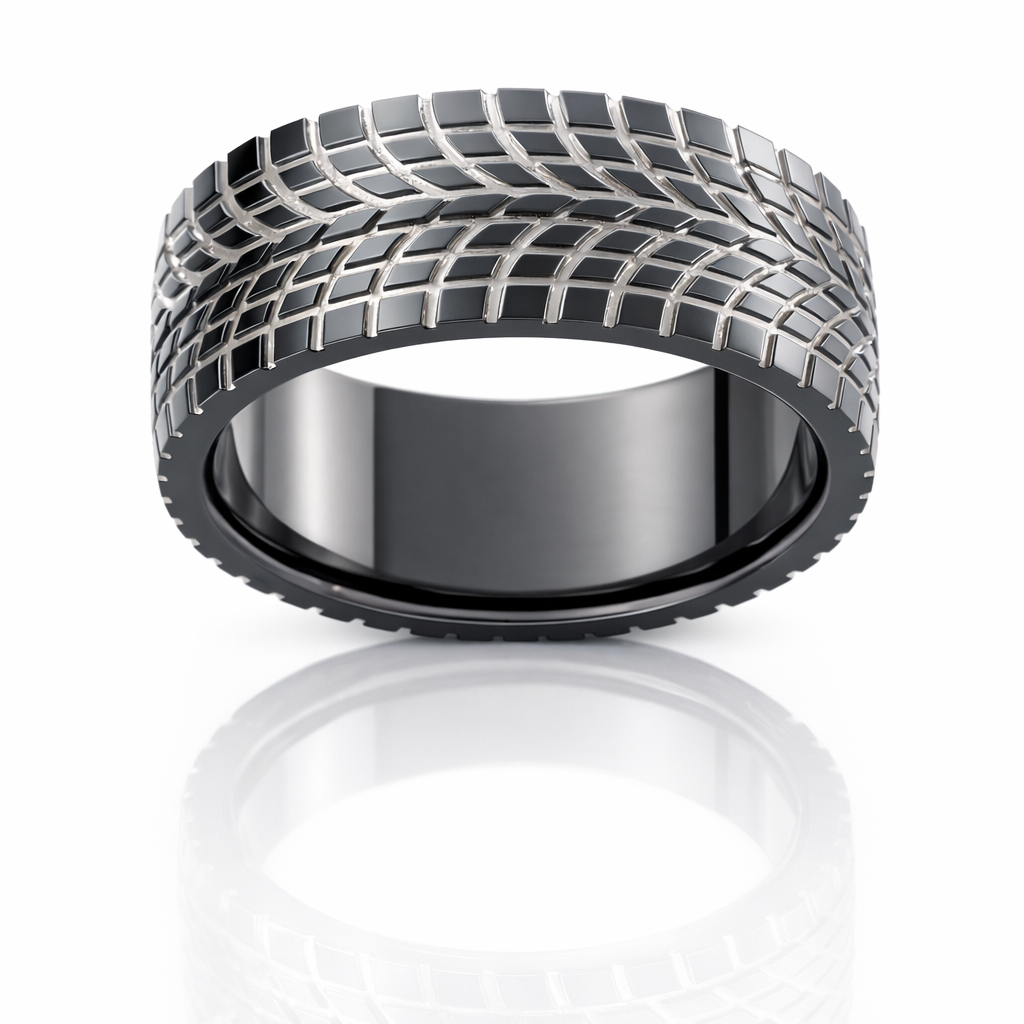 TurboTread Black Zirconium Band
